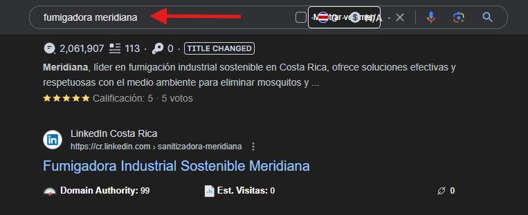 Fumigadora Industrial Sostenible Meridiana